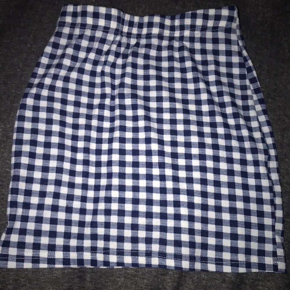 Plaid Skirt